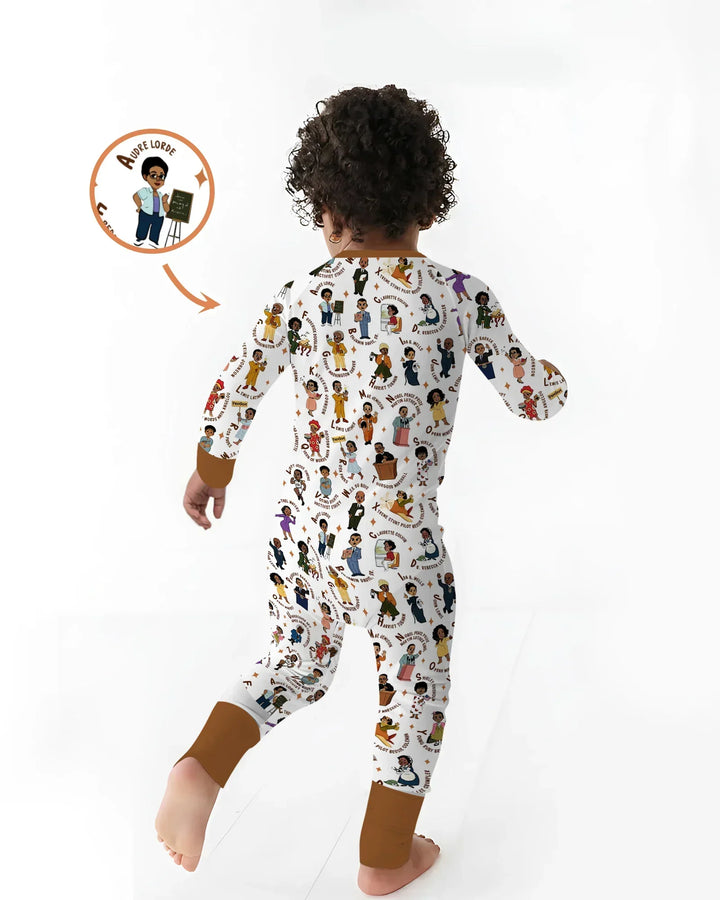 Black Legacy ABCs Family Matching Bamboo Convertible Zippy