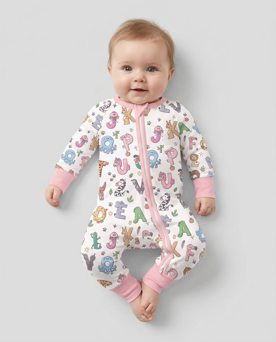 Animals Alphabet Bamboo Convertible Zippy