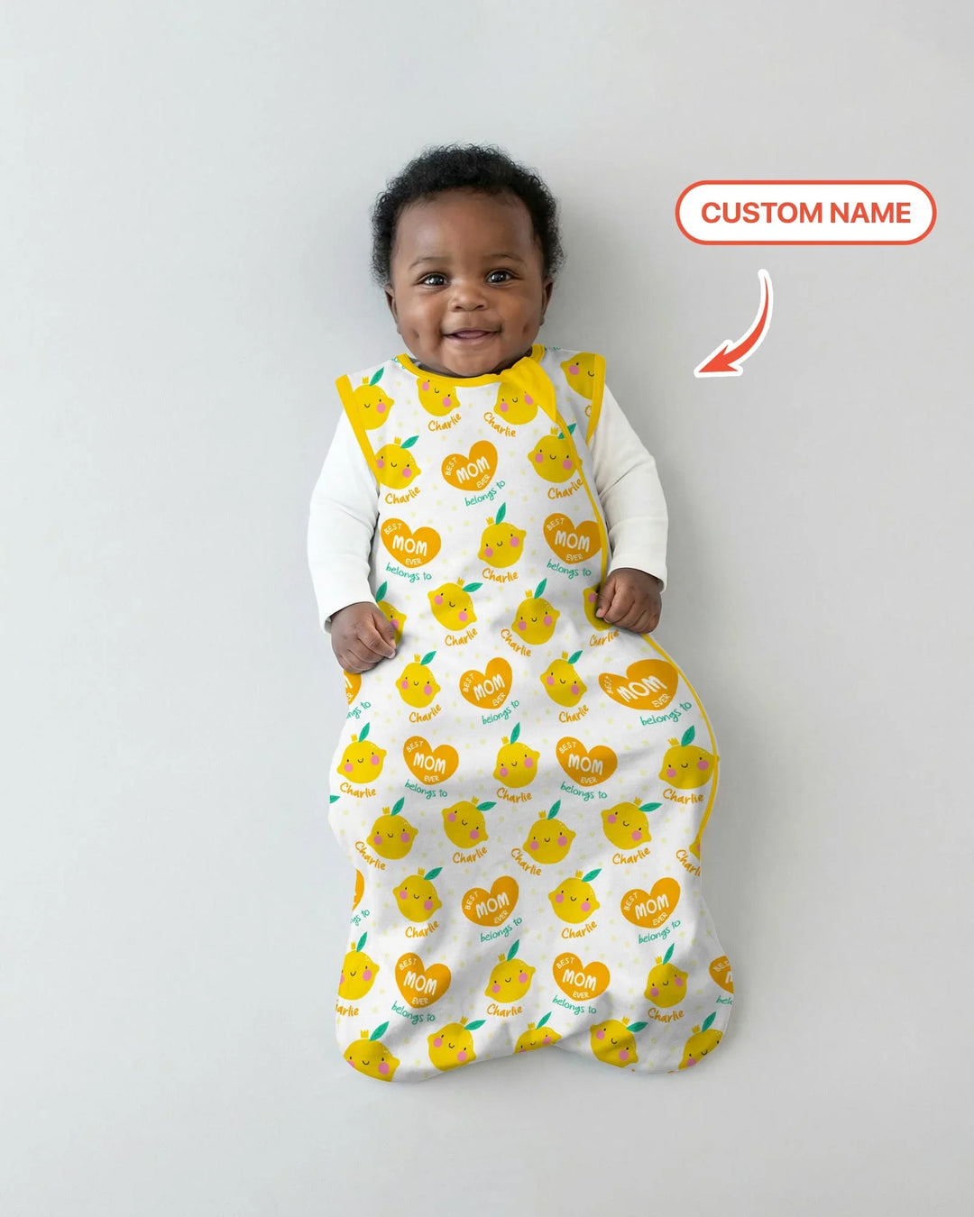 Custom Name Best Mom Ever Belongs to Custom Bamboo Sleep Bag