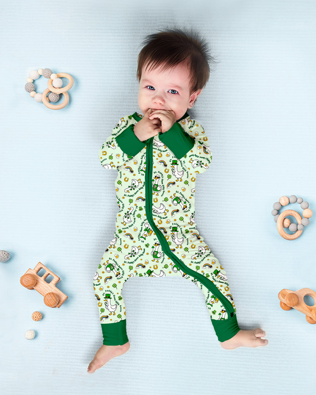 St. Patrick's Day Silly Goose Convertible Zippy