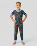 Math Doodles Bamboo Two Piece Short Sleeve Pajama Set