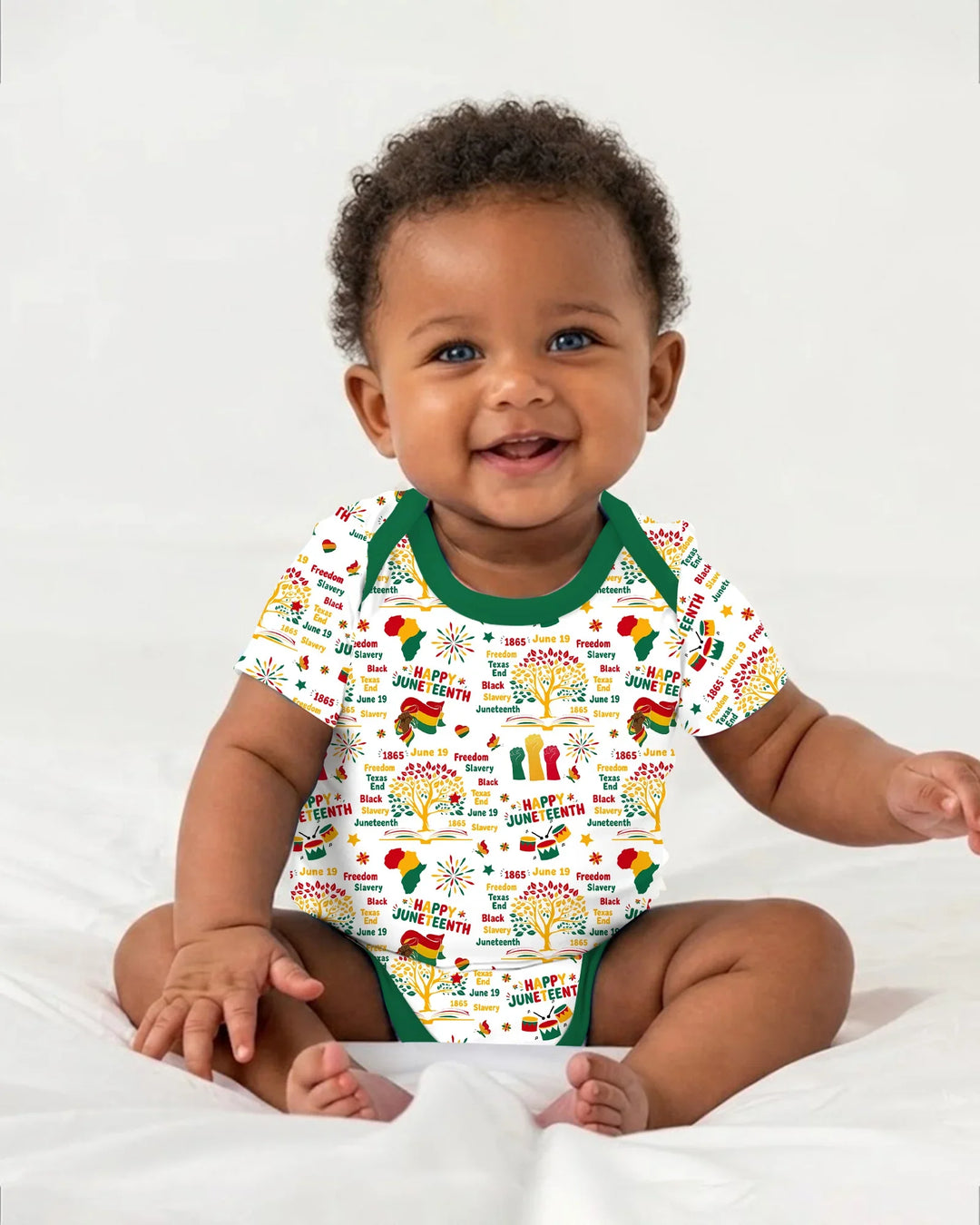 Happy Juneteenth Bamboo Bodysuit