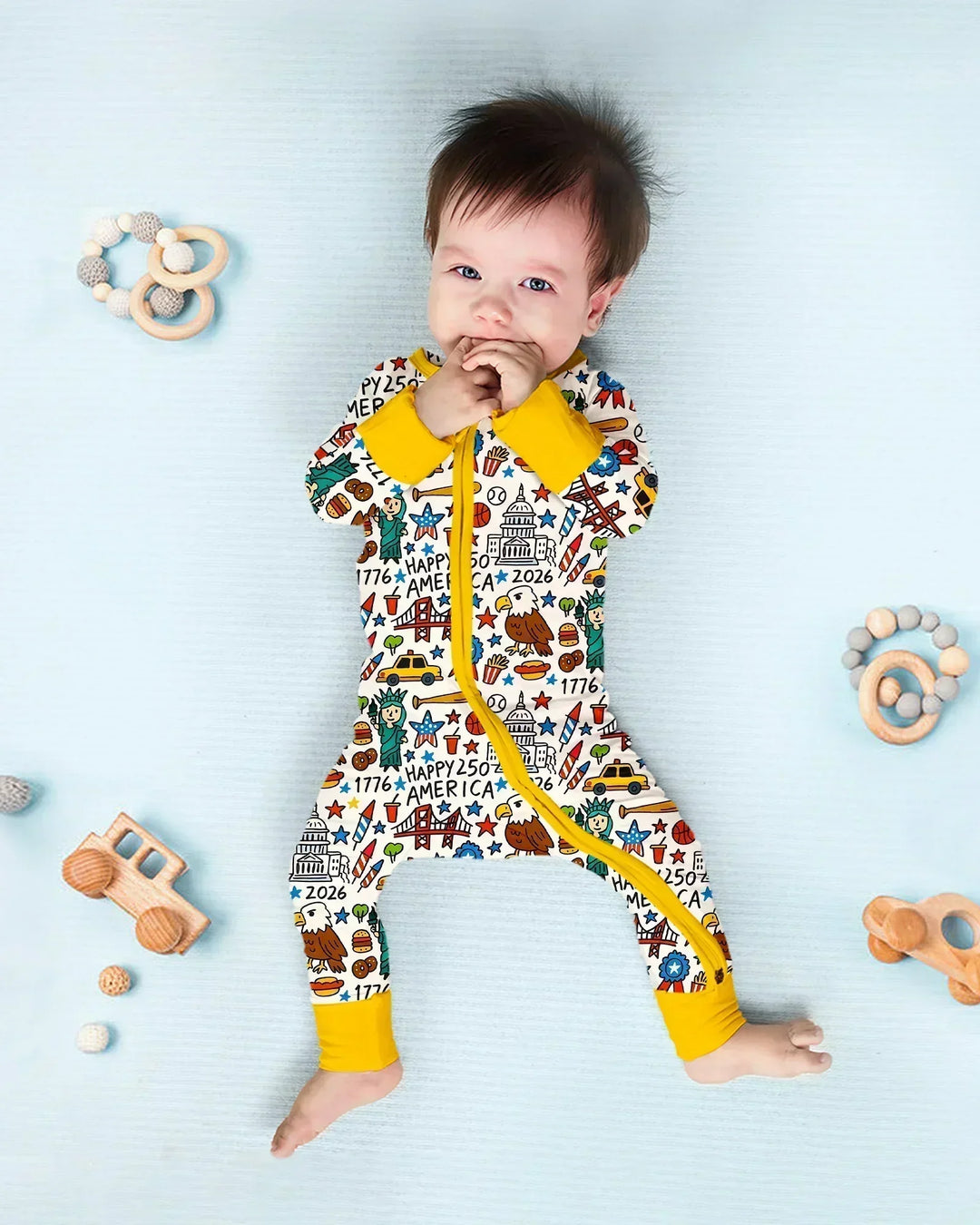 Doodle America 250th Anniversary Family Convertible Zippy