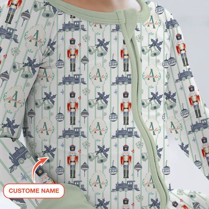Custom Nutcracker Medium Blue Convertible Zippy , Custom Nutcracker Medium Blue Convertible Zippy - 0-3M