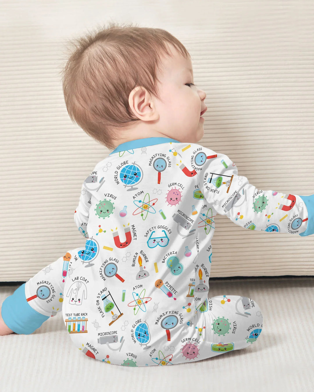Science Fun Family Matching Bamboo Convertible Zippy
