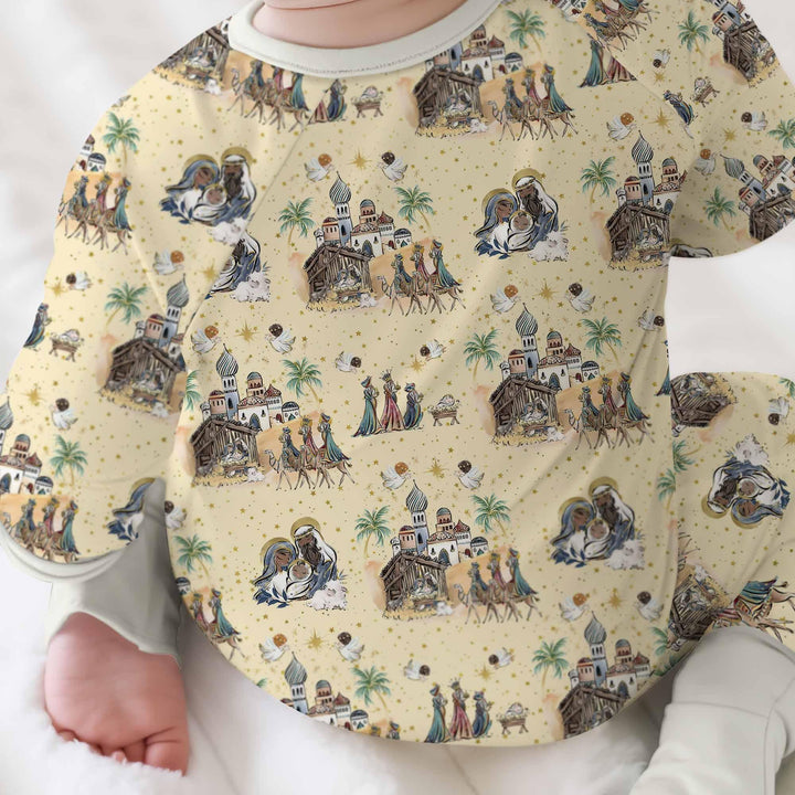 Nativity Christmas Family Matching Family Convertible Zippy