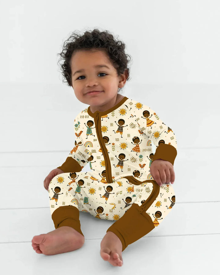 Cute African Heritage Bamboo Convertible Zippy