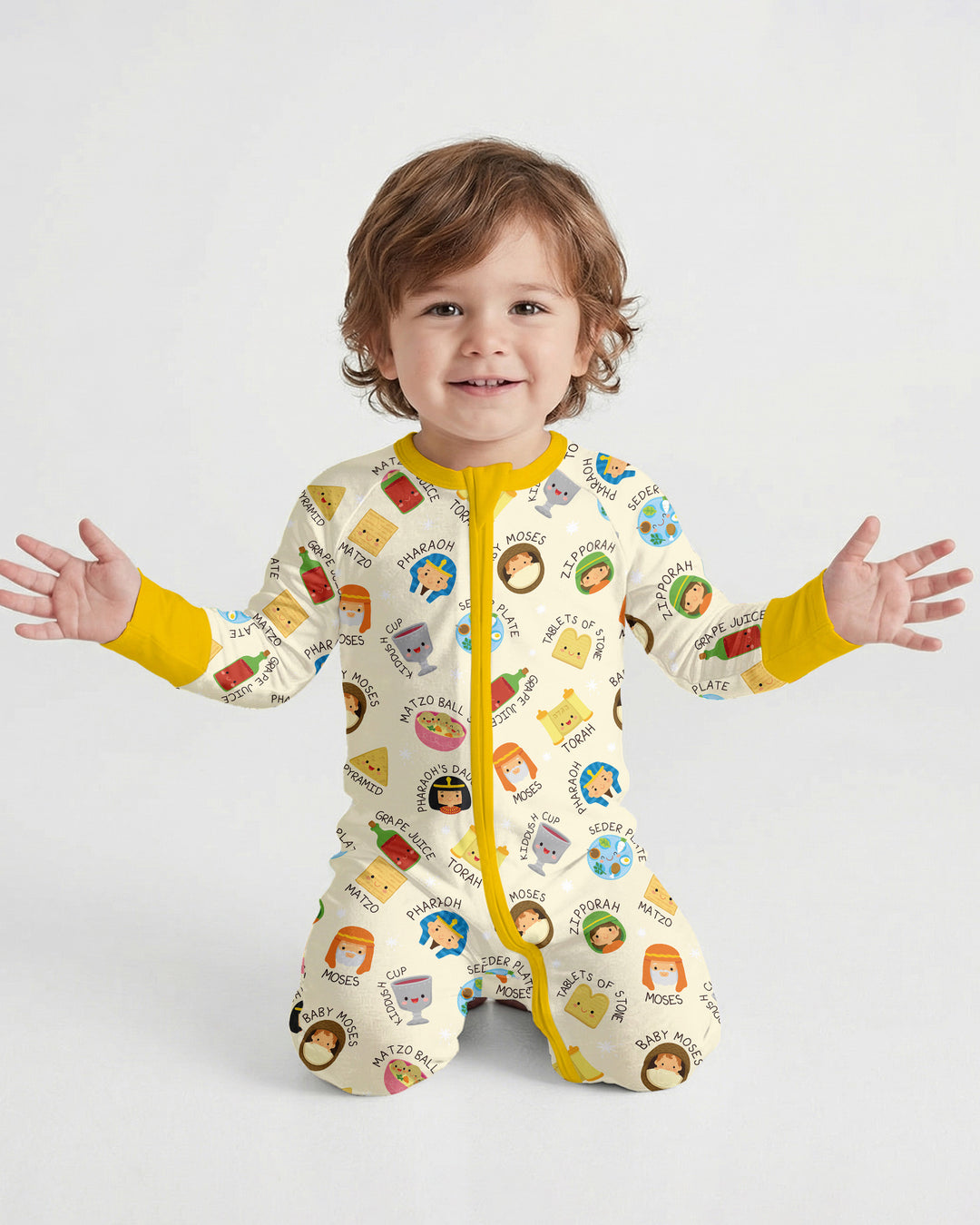 Gerippte Babykleidung mit individuellem Foto - Weich &amp; Skizzenhaft