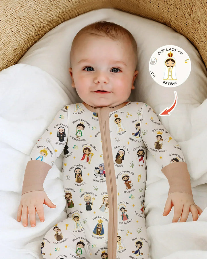 Pray For Us Family Matching Convertible Zippy