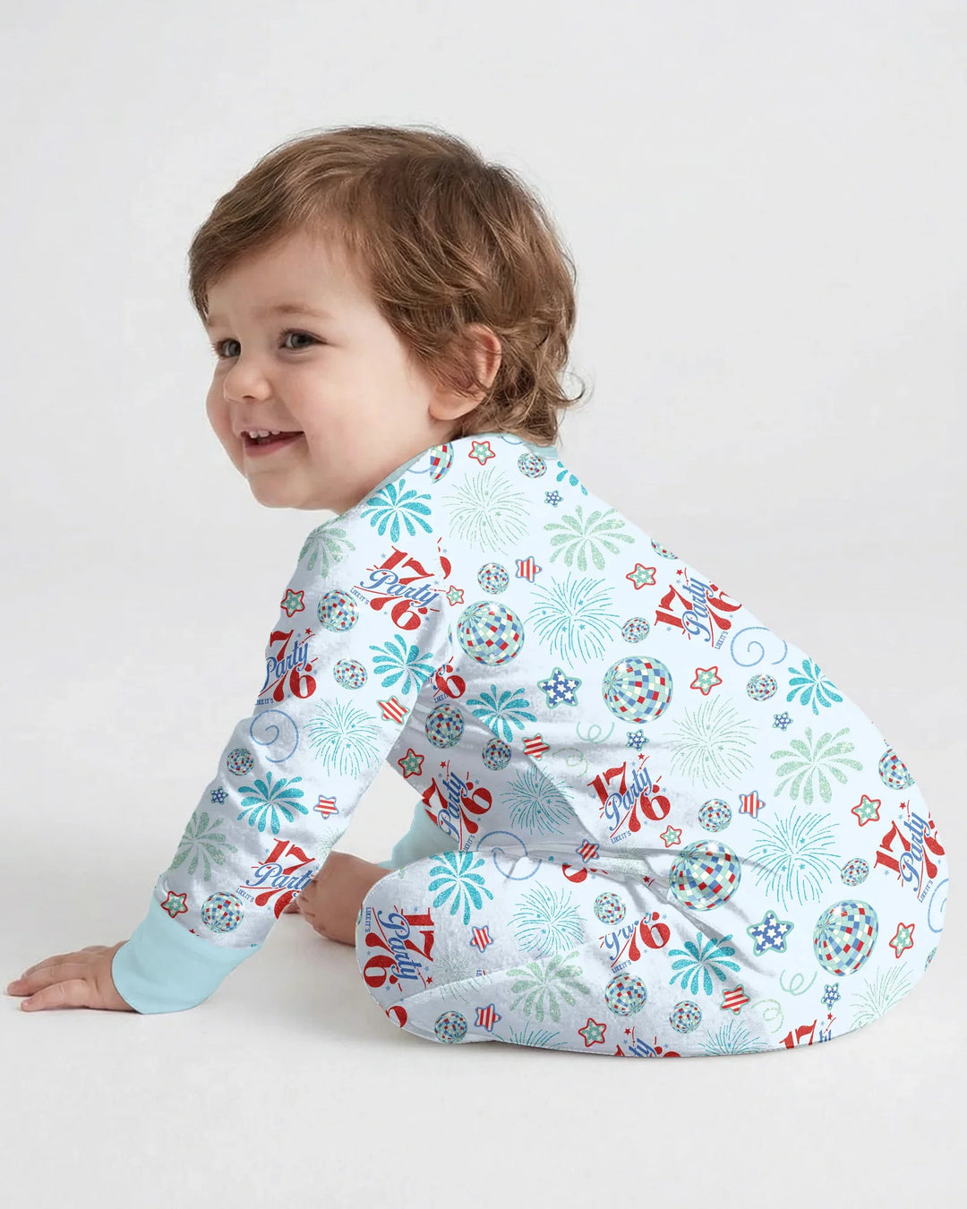 Land Of Free Family Matching Bamboo Convertible Zippy