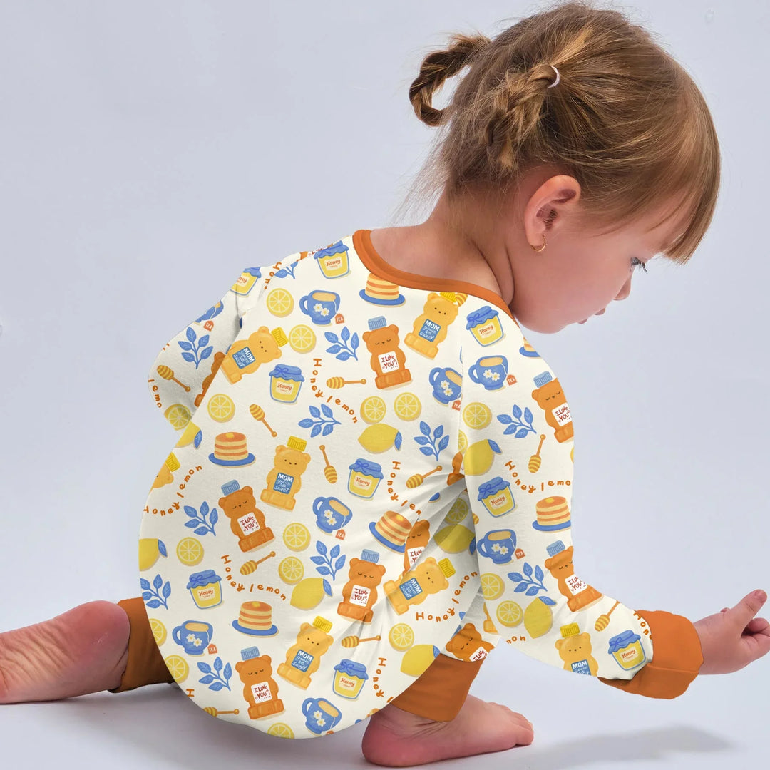 Gerippte Babykleidung mit individuellem Foto - Weich &amp; Skizzenhaft