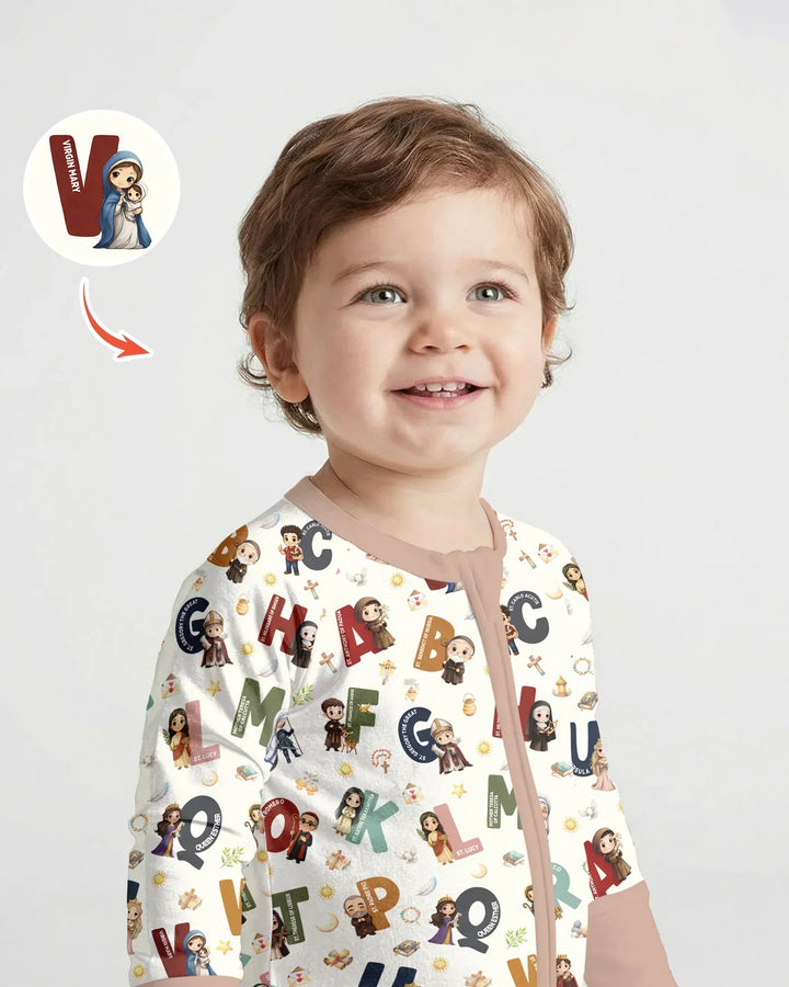 Catholic Saint ABCs Convertible Zippy