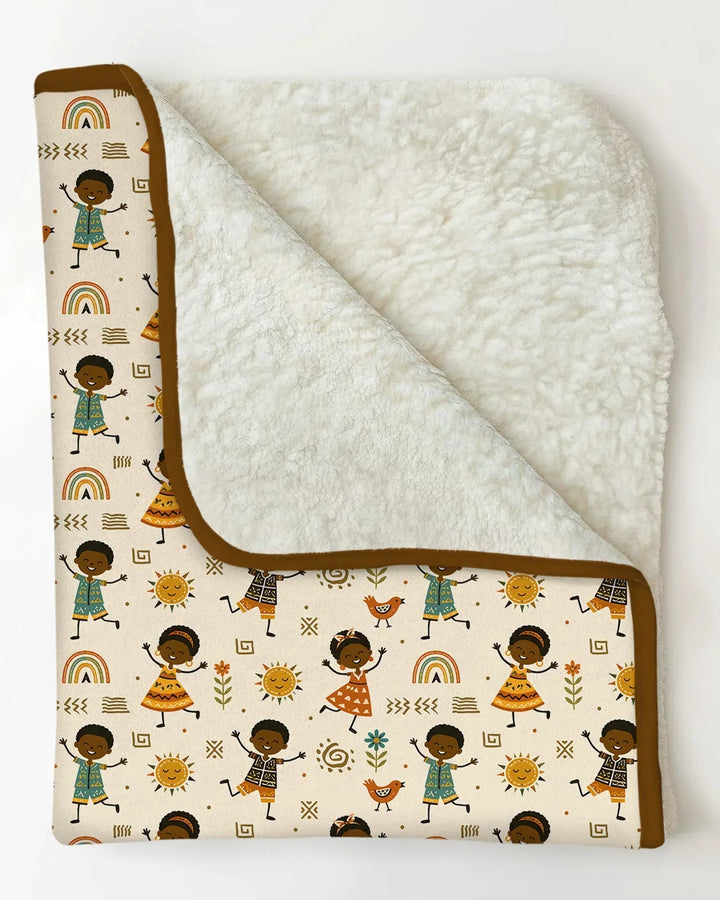 Cute African Heritage Bamboo Blanket