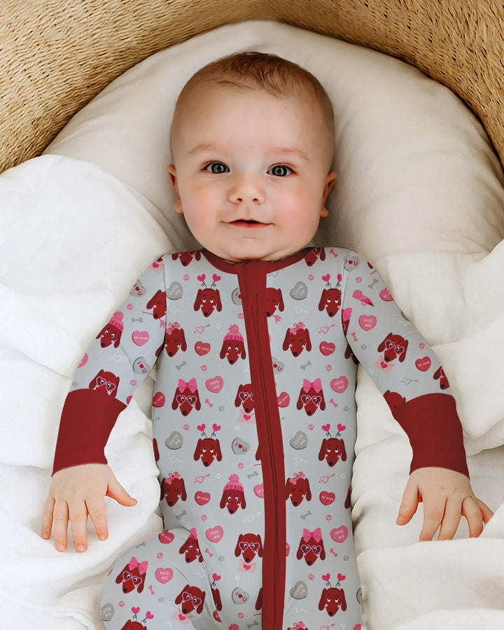 Gerippte Babykleidung mit individuellem Foto - Weich &amp; Skizzenhaft