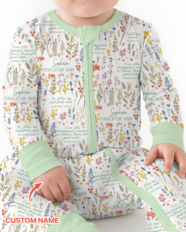 Gerippte Babykleidung mit individuellem Foto - Weich &amp; Skizzenhaft