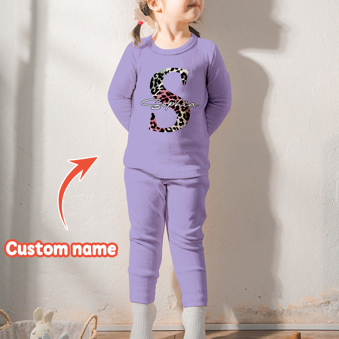 Custom Name Ribbed Baby Clothing - Soft & Sketchy