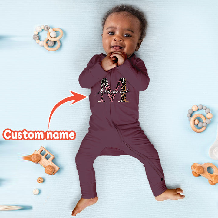 Custom Name Ribbed Baby Clothing - Soft & Sketchy