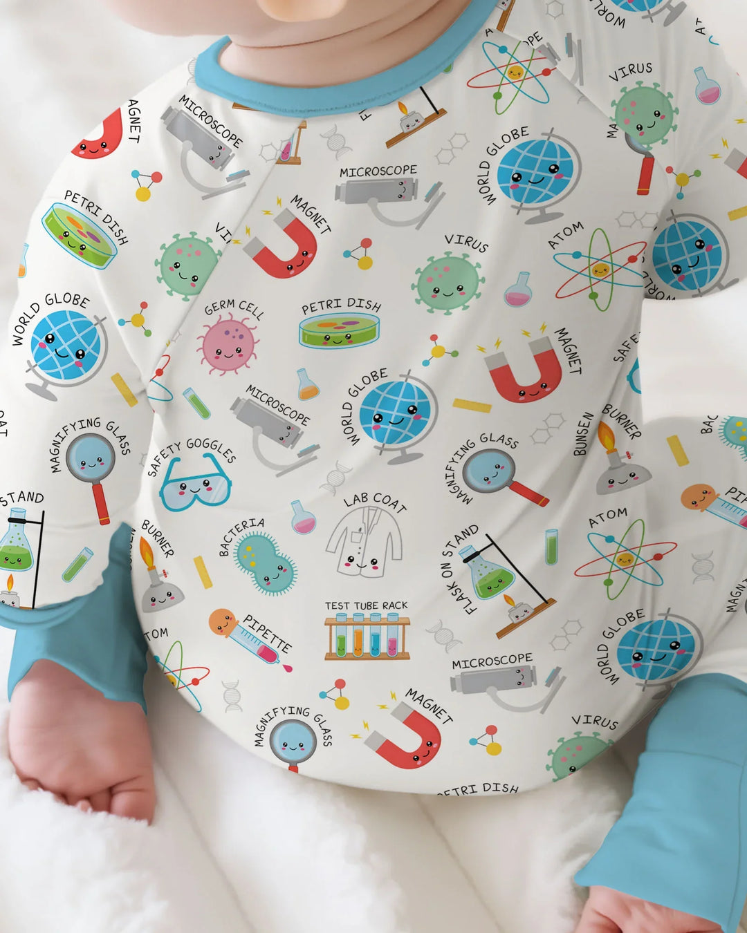Science Fun Family Matching Bamboo Convertible Zippy
