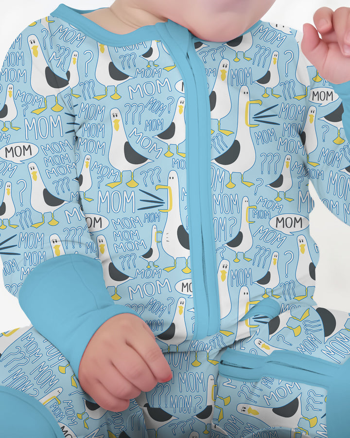 Funny Seagull MOM Convertible Zippy