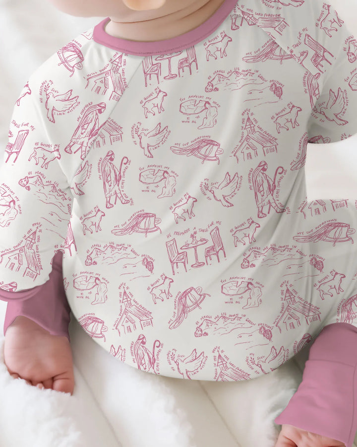Psalm 23 Sketch Bamboo Convertible Zippy