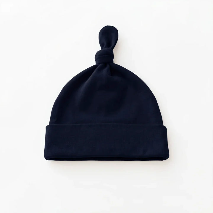 Solid Color Bamboo Knotted Hat