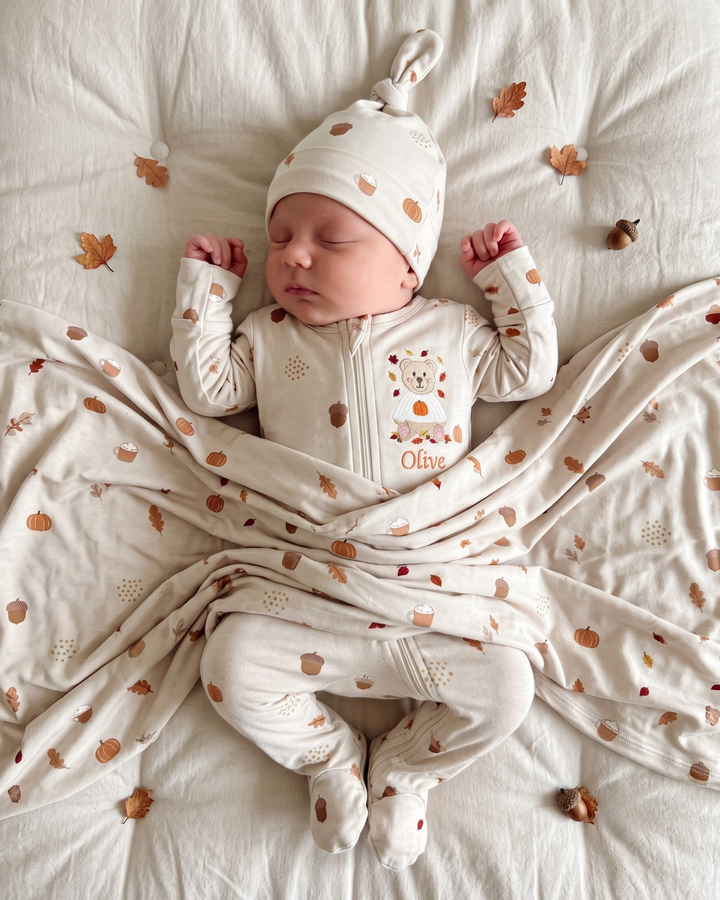 Gerippte Babykleidung mit individuellem Foto - Weich &amp; Skizzenhaft