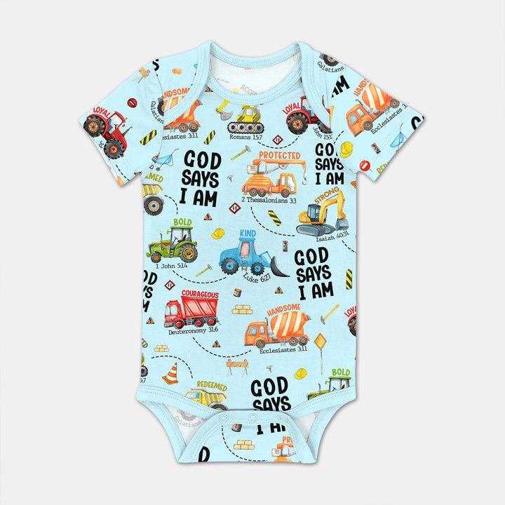 God Says I Am Boy BodySuit