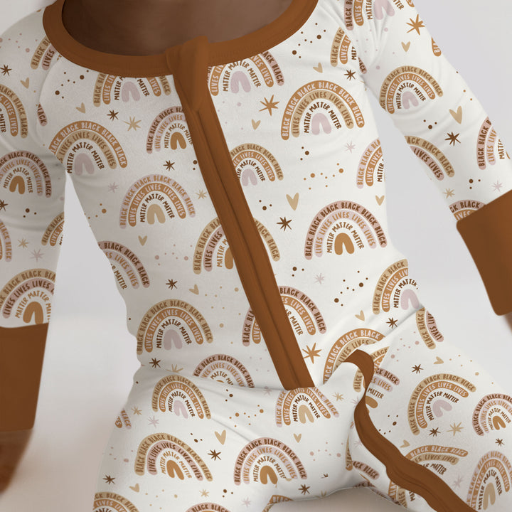 Back Lives Matter Rainbow Convertible Zippy