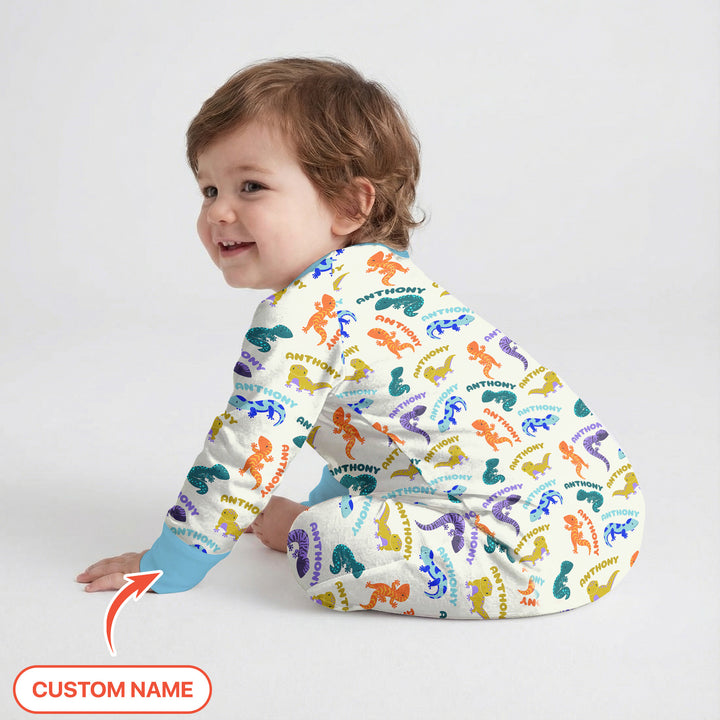 Custom Name Little Salamander Convertible Zippy