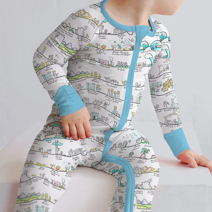 Bible Story Journey Family Matching Convertible Zippy