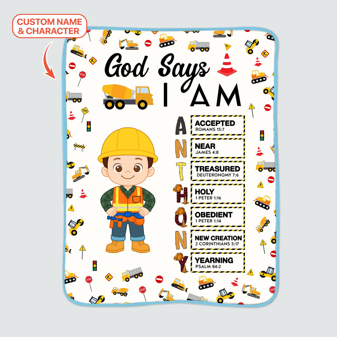 Vorlage für individuelle Kleinkinddecke