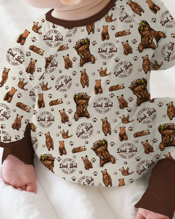 Gerippte Babykleidung mit individuellem Foto - Weich &amp; Skizzenhaft