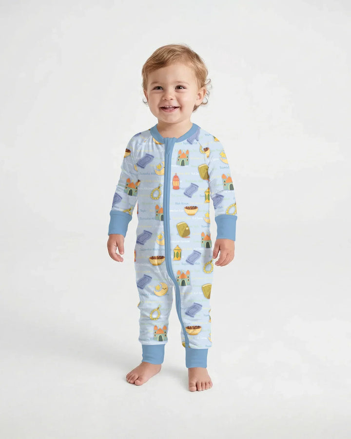 Gerippte Babykleidung mit individuellem Foto - Weich &amp; Skizzenhaft