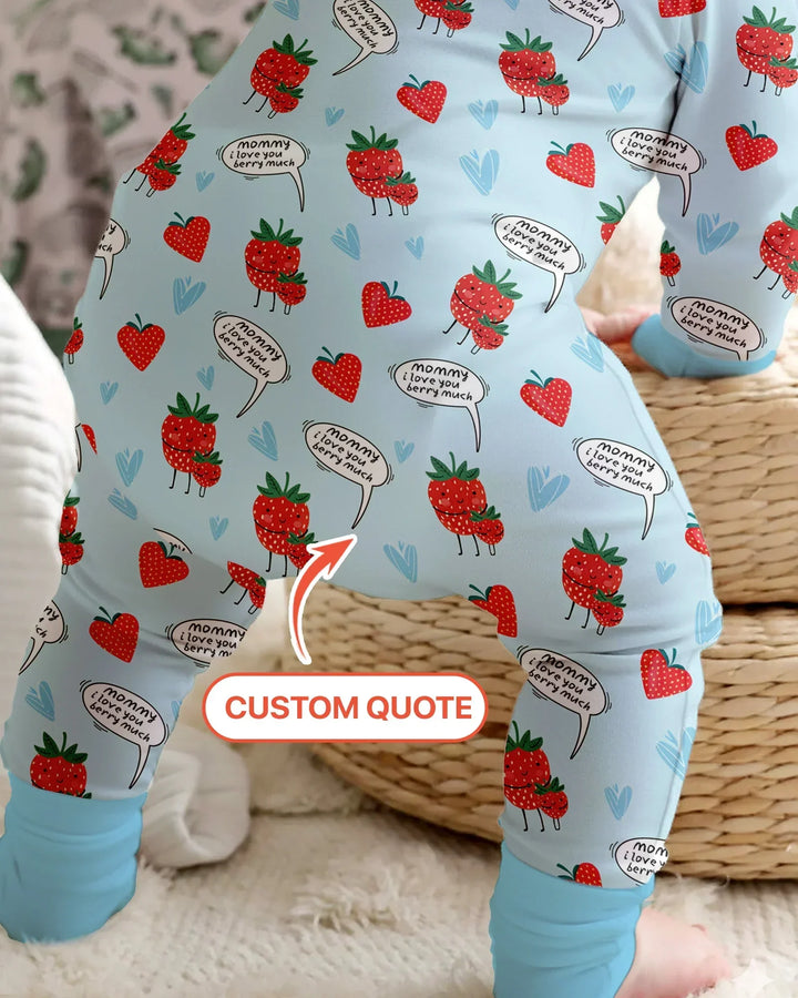 Gerippte Babykleidung mit individuellem Foto - Weich &amp; Skizzenhaft