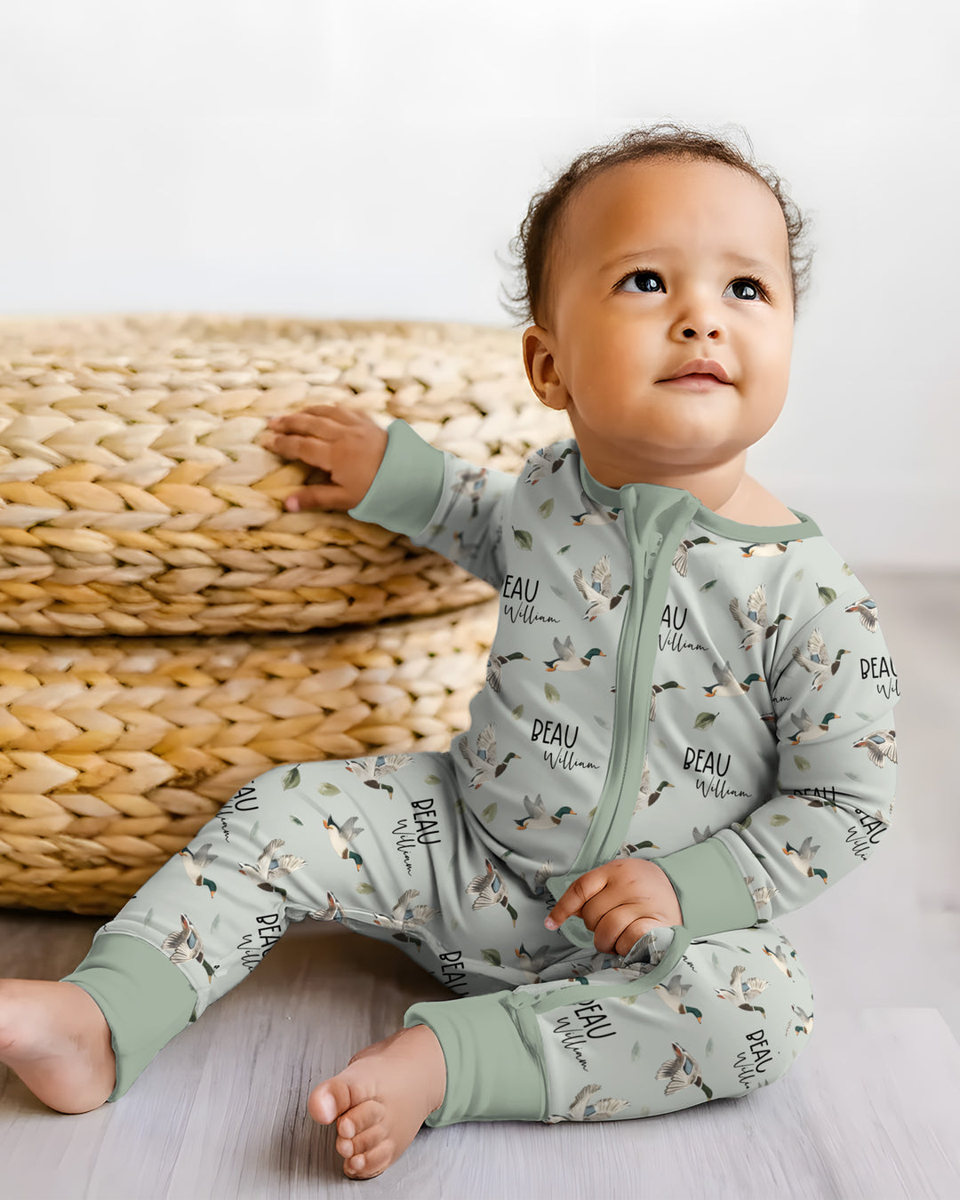 Custom Name Mallard Duck Convertible Zippy