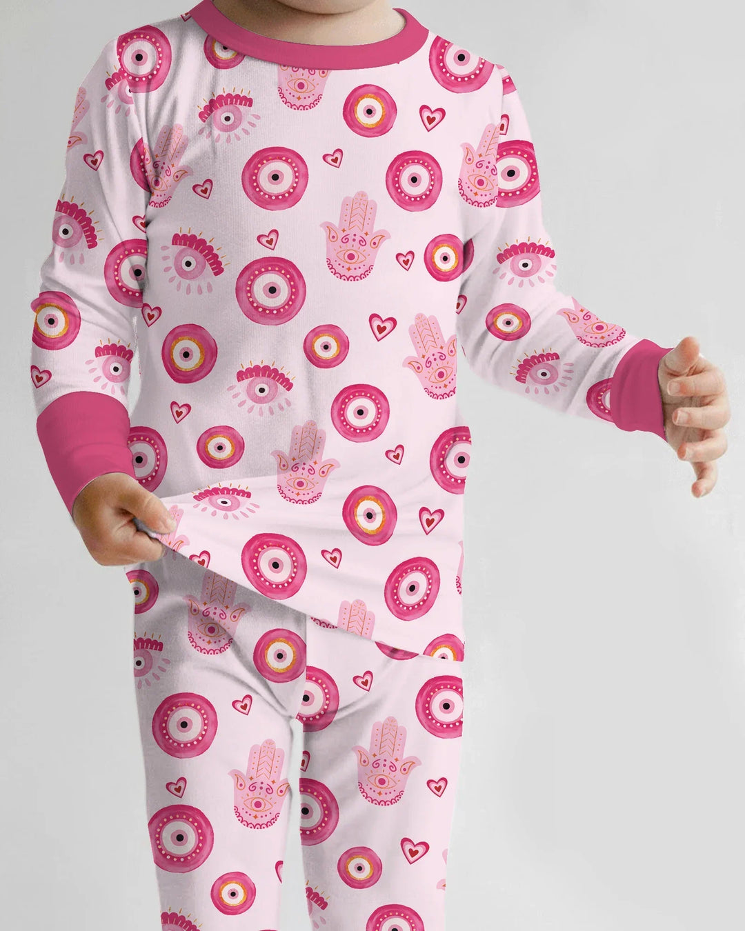 Mini Mystic Family Matching Two Piece Long Sleeve Pajama Set