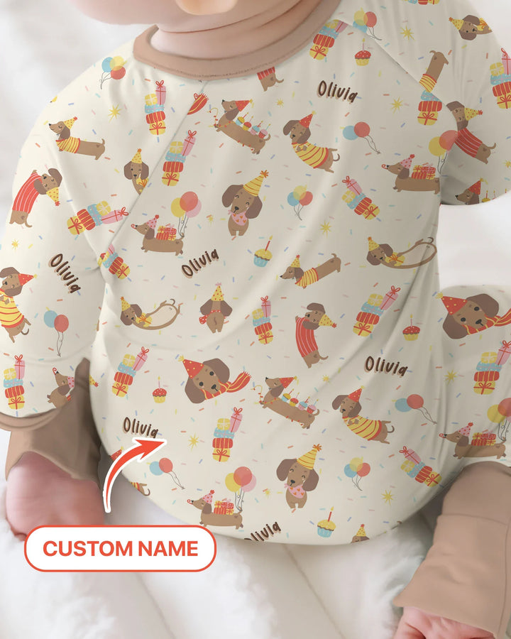 Dachshund Birthday Bamboo Convertible Zippy