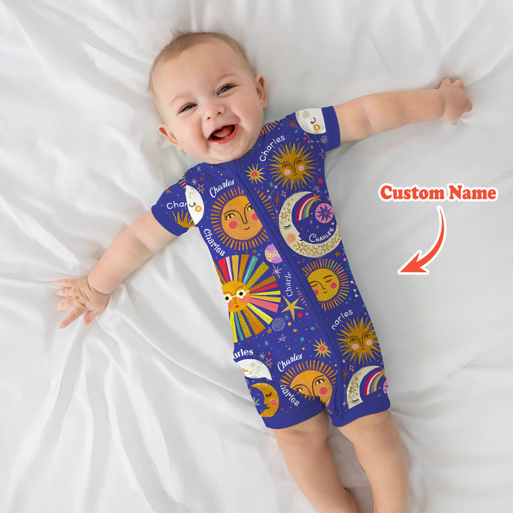 Custom Name Celestial Dream Shorty Zippy