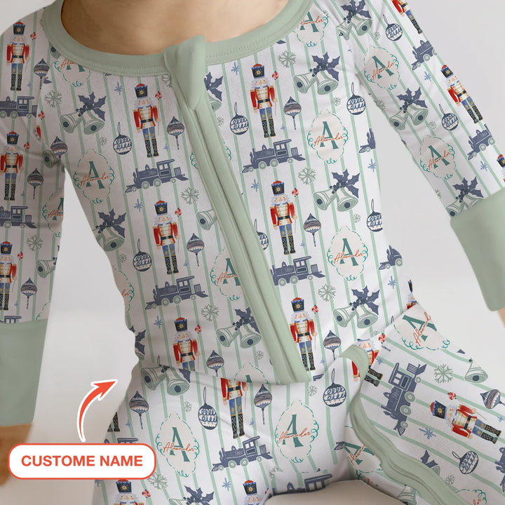 Custom Nutcracker Medium Blue Convertible Zippy , Custom Nutcracker Medium Blue Convertible Zippy - 0-3M