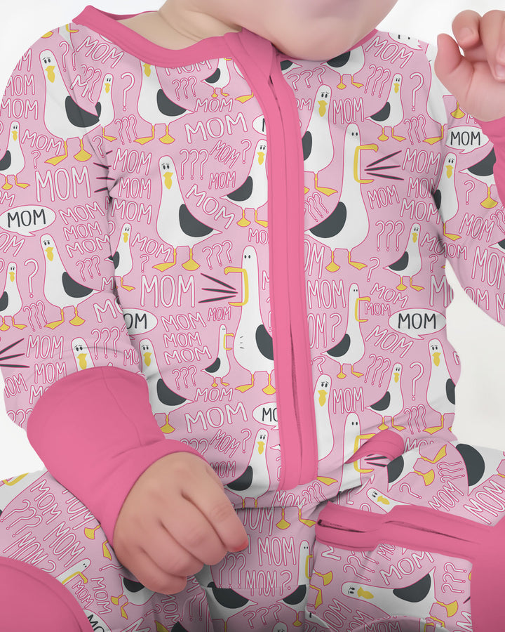 Funny Seagull MOM Convertible Zippy