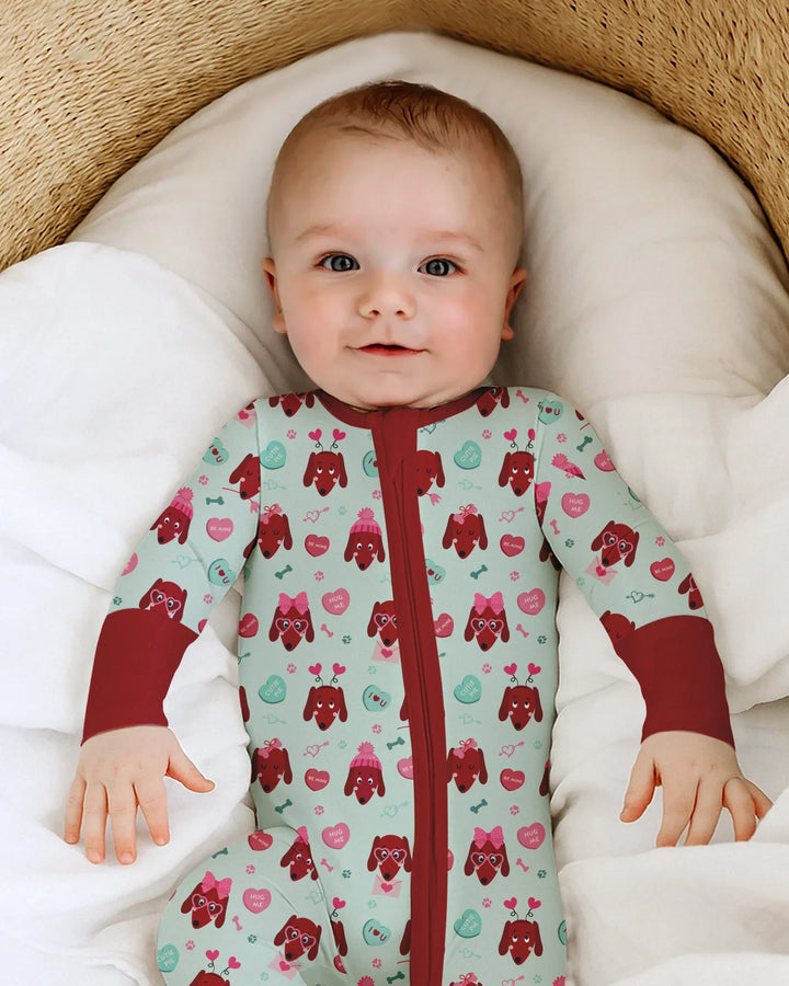 Gerippte Babykleidung mit individuellem Foto - Weich &amp; Skizzenhaft