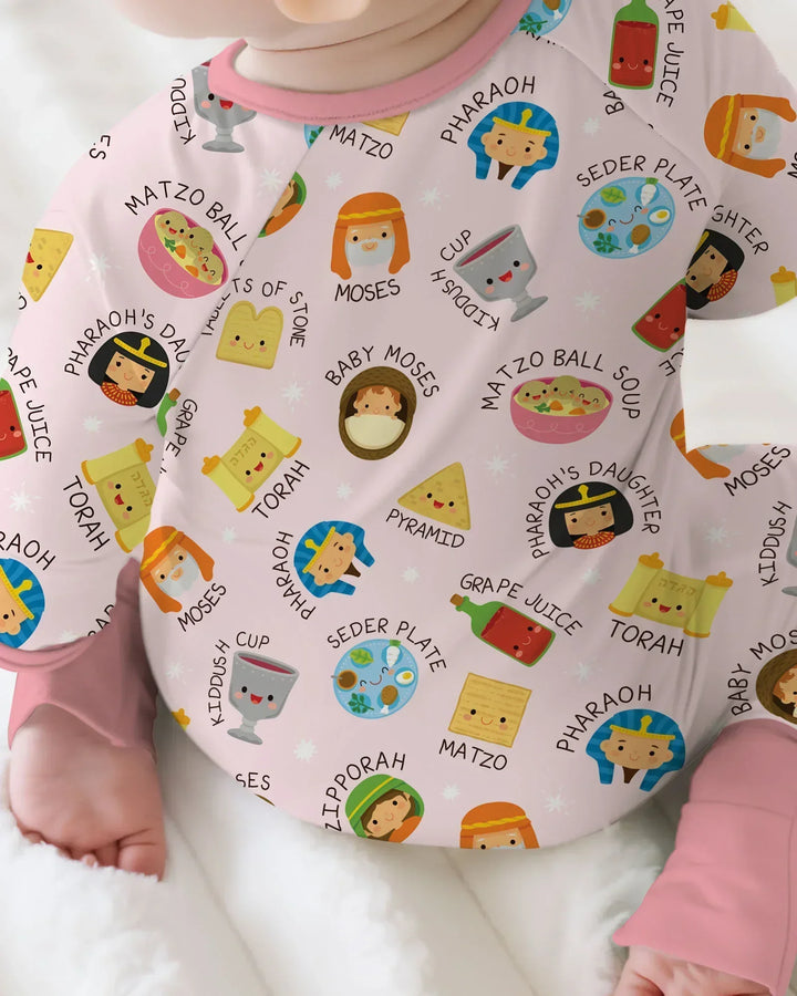 Cute Passover Characters Convertible Zippy