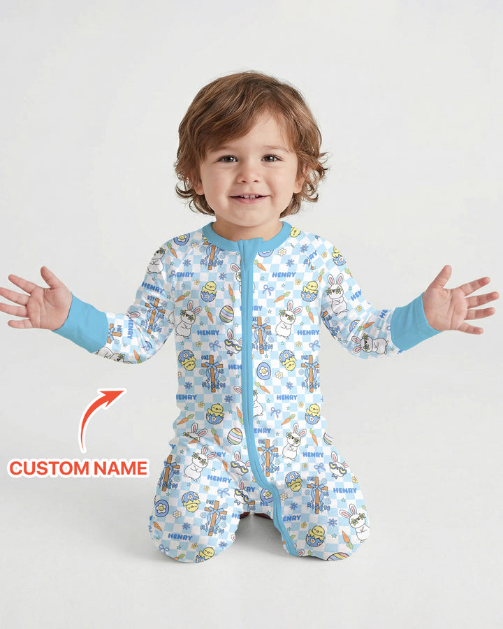 Custom Name Retro Easter Convertible Zippy