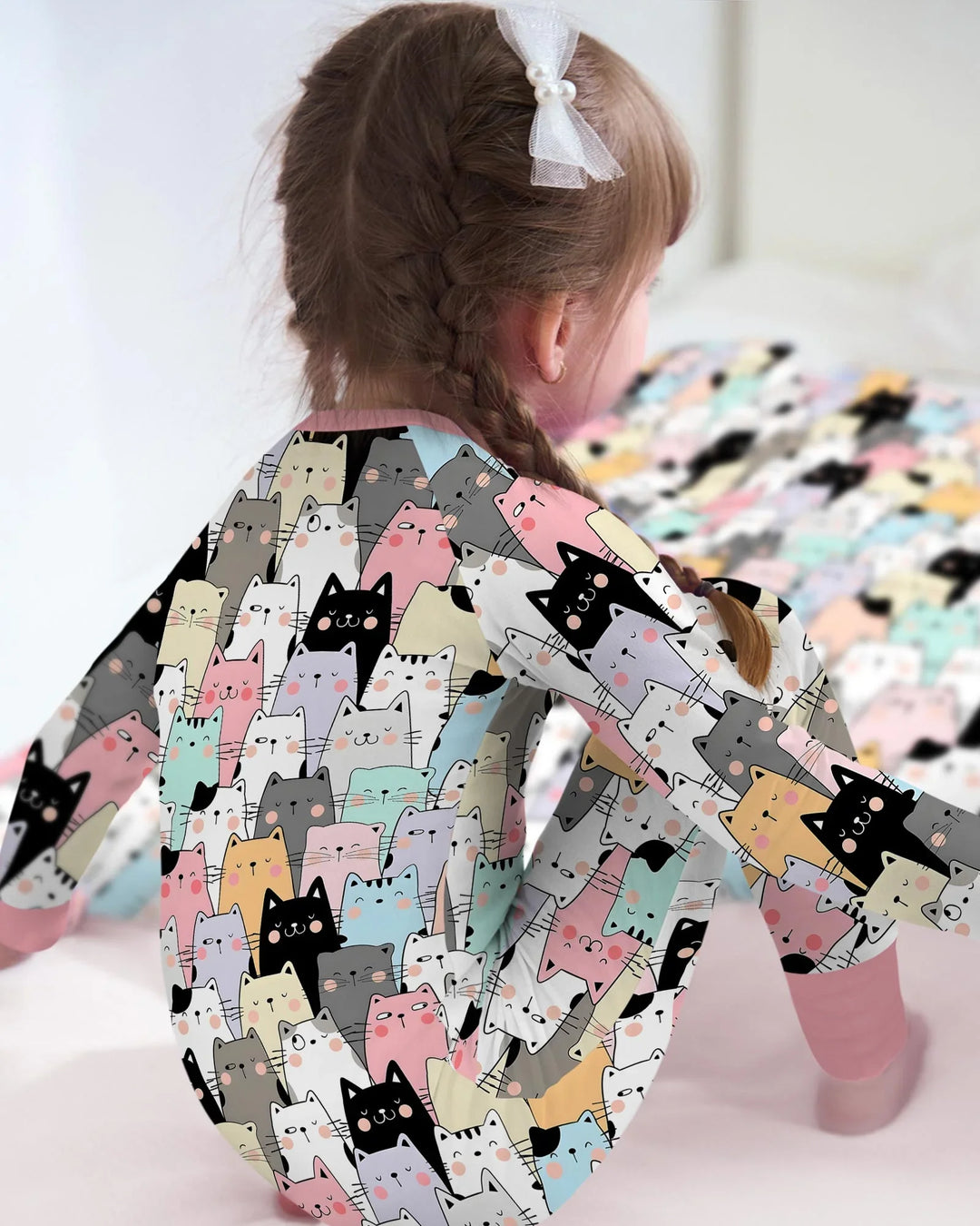 Gerippte Babykleidung mit individuellem Foto - Weich &amp; Skizzenhaft