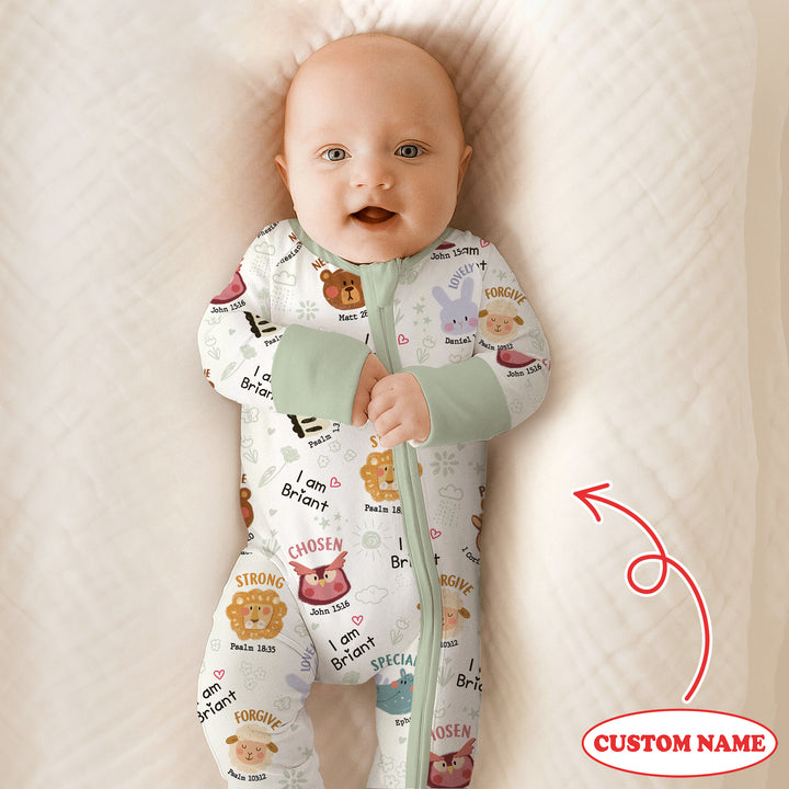 God’s Little Zoo Custom Name Convertible Zippy