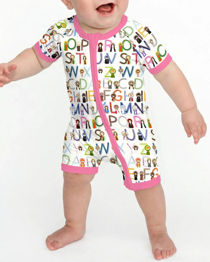 Saint ABCs Bamboo Shorty Zippy