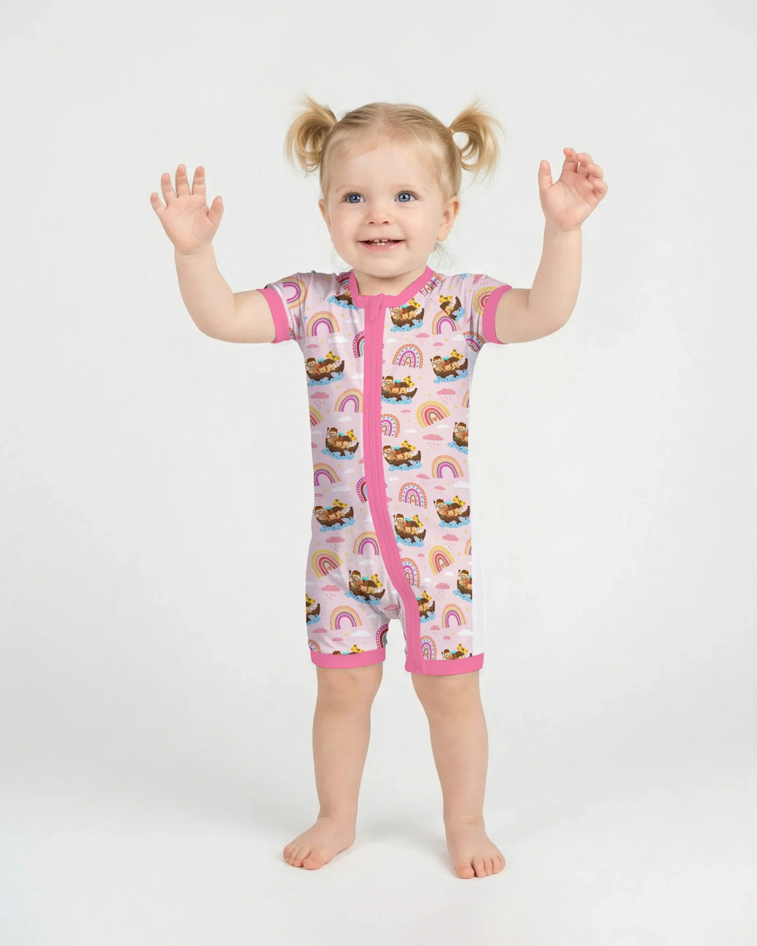 Noah’s Ark & God’s Rainbow Promise Shorty Zippy