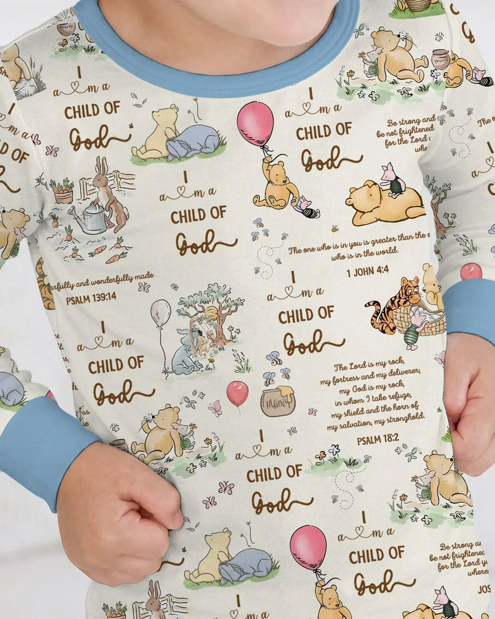 Child of God Whimsy Woodland Two Piece Long Sleeve Pajama Set