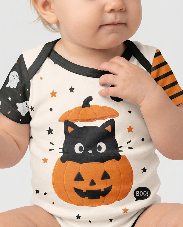Boo Kitty Bamboo Bodysuit