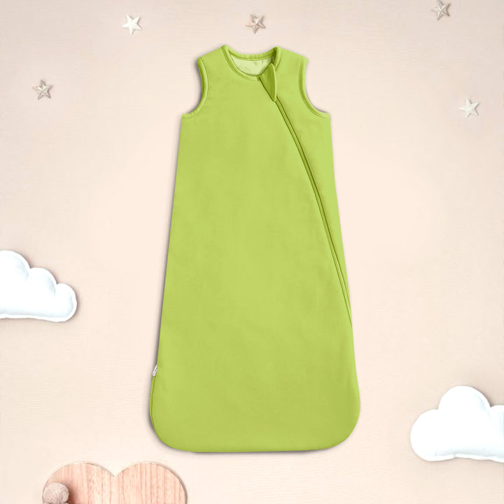 Lime Green Baby Sleep Bag Bambus - lebendig & luftig